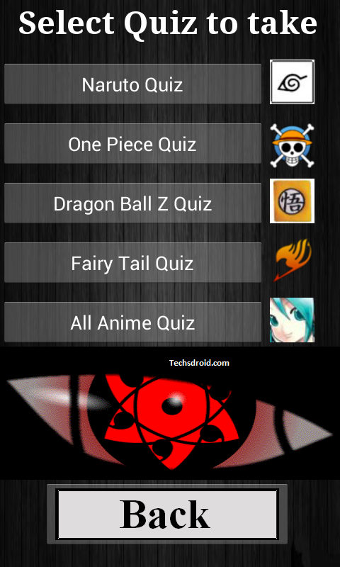 Popular Anime Quiz Game Formats