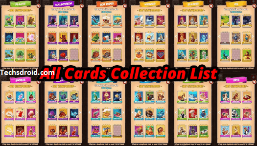 List of Coin Master Rare Cards List With Card Set Name