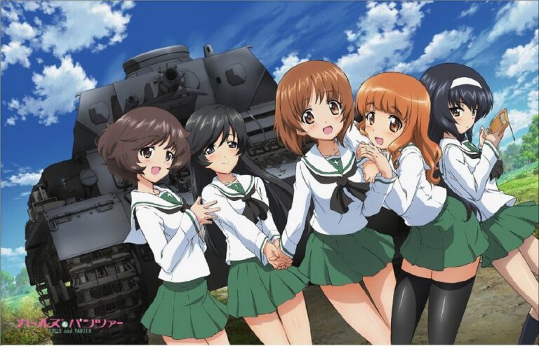 Girls & Panzer (Season 1 + Movie + OVAs + Specials) 1080p Dual Audio HEVC