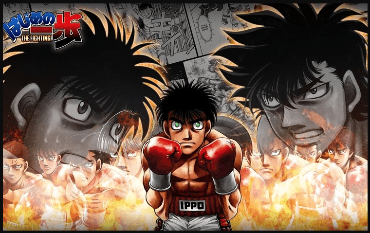 Hajime no Ippo (Fighting Spirit) (Season 1-3 + Movie) 720p Eng Subs Dual Audio