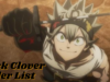 Black Clover Filler List