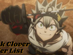 Black Clover Filler List