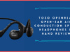 TOZO OpenReal Open-ear Air Conduction Sport Headphones In Hand Review