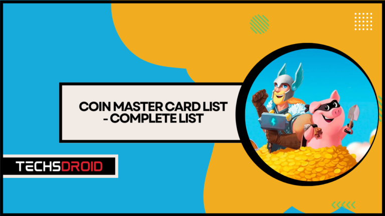 Coin Master Card List - Complete List