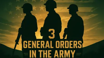 The 3 General Orders in the Army