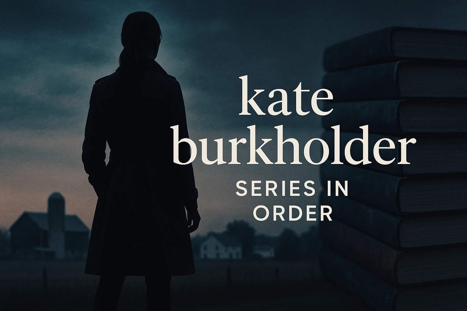 kate burkholder series in order