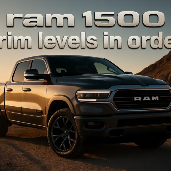ram 1500 trim levels in order
